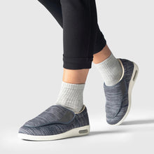 Load image into Gallery viewer, Chloe Stretch No-Tie Wide Shoes w/ Adjustable Closure