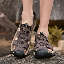 Load image into Gallery viewer, Men's High-Altitude Ortho Heel Strap Sandals