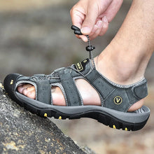 Load image into Gallery viewer, Men's High-Altitude Ortho Heel Strap Sandals