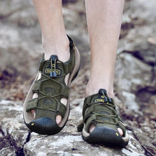 Load image into Gallery viewer, Men's High-Altitude Ortho Heel Strap Sandals