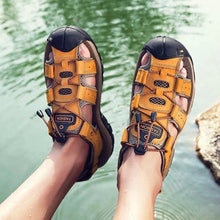 Load image into Gallery viewer, Men's High-Altitude Ortho Heel Strap Sandals