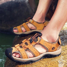 Load image into Gallery viewer, Men's High-Altitude Ortho Heel Strap Sandals