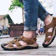 Load image into Gallery viewer, Men's High-Altitude Ortho Heel Strap Sandals