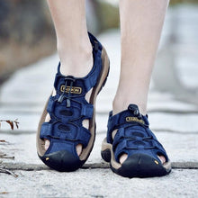 Load image into Gallery viewer, Men's High-Altitude Ortho Heel Strap Sandals