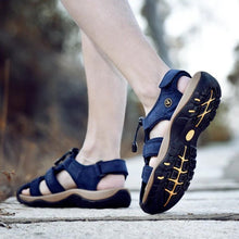 Load image into Gallery viewer, Men's High-Altitude Ortho Heel Strap Sandals
