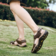Load image into Gallery viewer, Men's High-Altitude Ortho Heel Strap Sandals