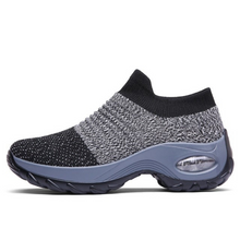 Load image into Gallery viewer, Ortho Breathable No-Tie Stretch Shoes - Grey