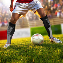 Load image into Gallery viewer, ComfortWear Compression Socks - Black White