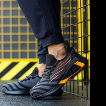 Load image into Gallery viewer, Ergonomic Pain-Relief Unbreakable Safety Shoes - Orange