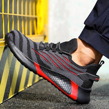 Load image into Gallery viewer, Ergonomic Pain-Relief Unbreakable Safety Shoes - Red