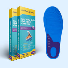 Load image into Gallery viewer, 2-Pack Memory-Sole Gel Sport Orthotic
