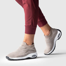 Load image into Gallery viewer, Ortho Breathable No-Tie Stretch Shoes - Khaki
