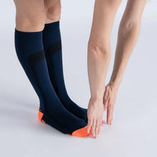 Load image into Gallery viewer, Compression Socks - Blue Orange
