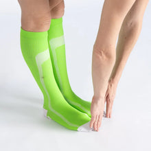 Load image into Gallery viewer, Compression Socks - Green White
