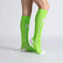 Load image into Gallery viewer, Compression Socks - Green White
