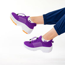 Load image into Gallery viewer, Ortho Stretch Cushion Shoes - Fuchsia Purple
