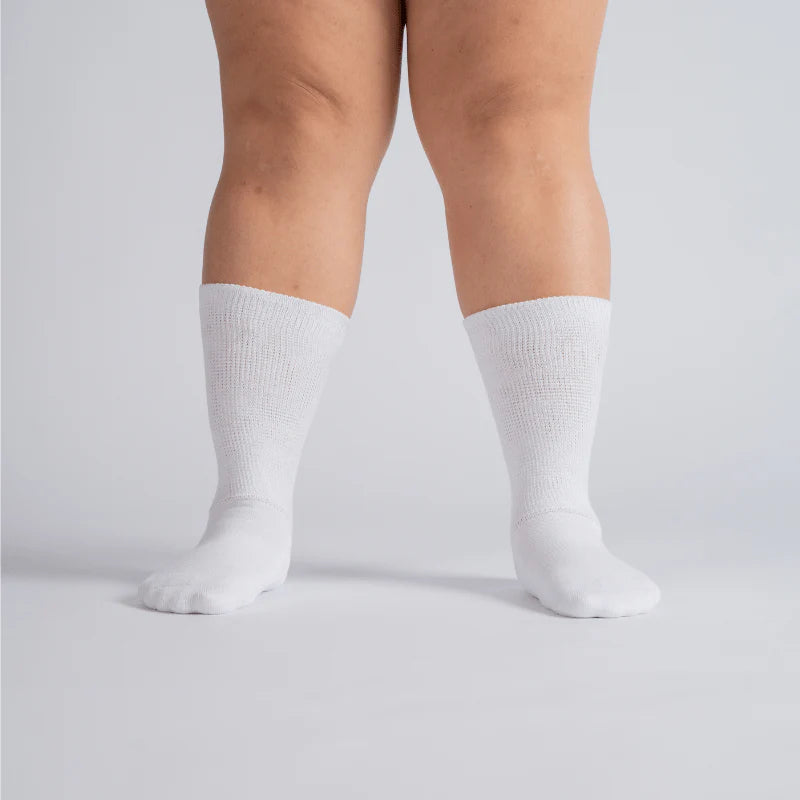 Padded Extra-Stretch Crew Socks