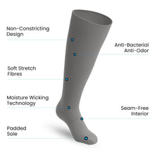 Load image into Gallery viewer, Padded Extra-Stretch Knee Socks
