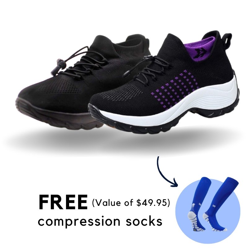 Slip-Resistant Restaurant Worker Ortho Shoe Bundle